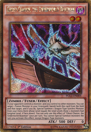Ghost Charon, the Underworld Boatman [PGL2-EN005] Gold Secret Rare - Card Brawlers | Quebec | Canada | Yu-Gi-Oh!