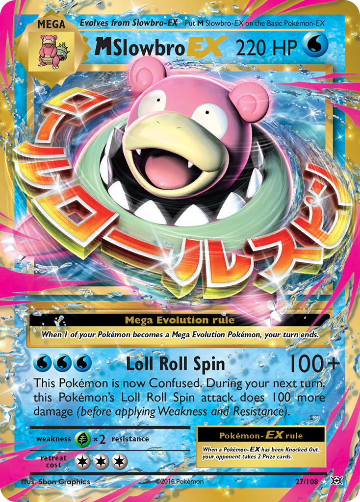 M Slowbro EX (27/108) [XY: Evolutions] - Card Brawlers | Quebec | Canada | Yu-Gi-Oh!