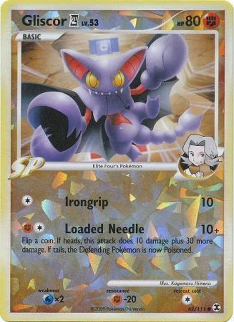 Gliscor (62/111) (Cracked Ice) [Platinum: Rising Rivals] - Card Brawlers | Quebec | Canada | Yu-Gi-Oh!