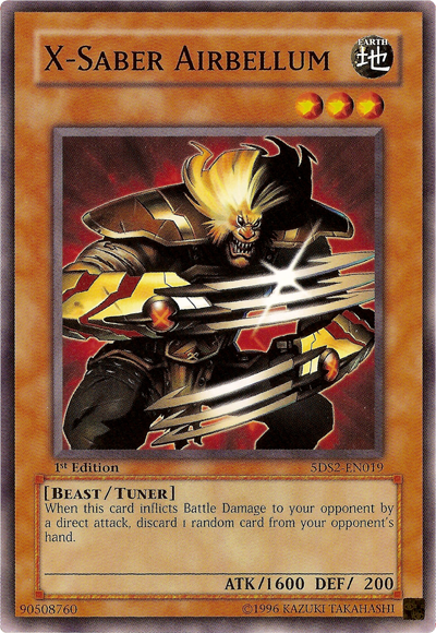 X-Saber Airbellum [5DS2-EN019] Common - Yu-Gi-Oh! - Card Brawlers | Quebec | Canada |