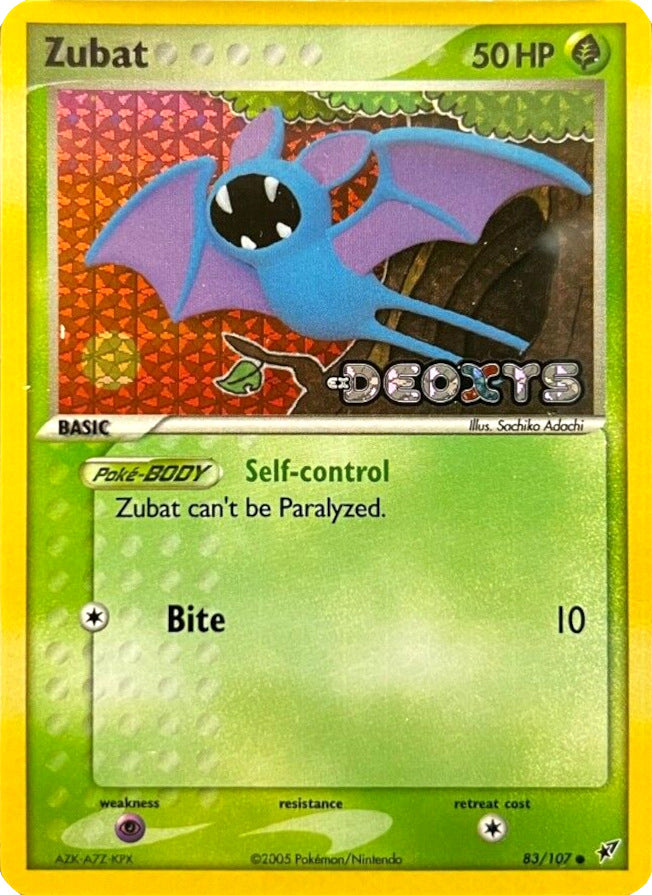 Zubat (83/107) (Stamped) [EX: Deoxys] - Card Brawlers | Quebec | Canada | Yu-Gi-Oh!