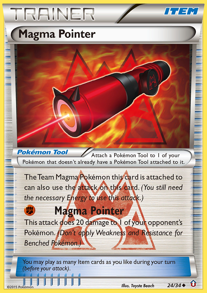 Magma Pointer (24/34) [XY: Double Crisis] - Card Brawlers | Quebec | Canada | Yu-Gi-Oh!