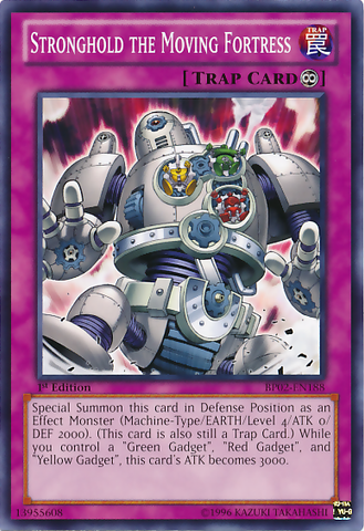 Stronghold the Moving Fortress [BP02-EN188] Common - Card Brawlers | Quebec | Canada | Yu-Gi-Oh!