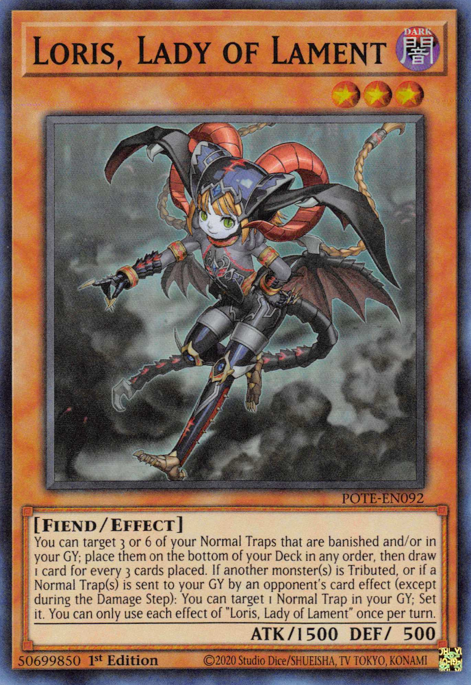 Loris, Lady of Lament [POTE-EN092] Super Rare - Card Brawlers | Quebec | Canada | Yu-Gi-Oh!