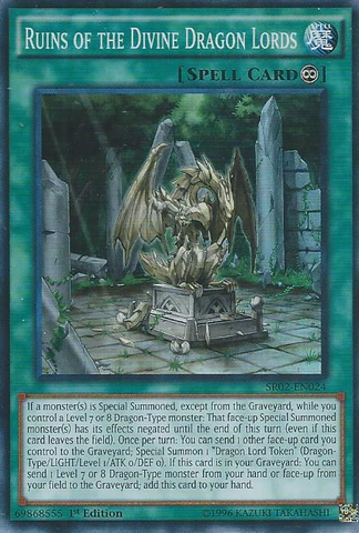 Ruins of the Divine Dragon Lords [SR02-EN024] Super Rare - Card Brawlers | Quebec | Canada | Yu-Gi-Oh!