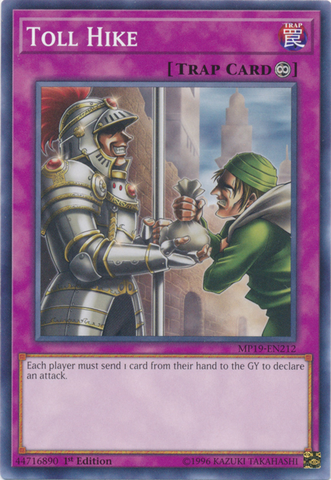 Toll Hike [MP19-EN212] Common - Card Brawlers | Quebec | Canada | Yu-Gi-Oh!