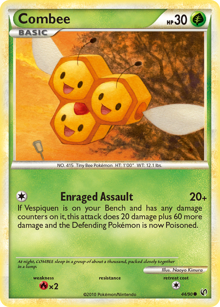 Combee (44/90) [HeartGold & SoulSilver: Undaunted] - Card Brawlers | Quebec | Canada | Yu-Gi-Oh!