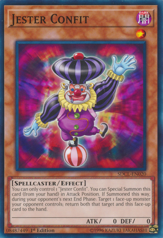 Jester Confit [SDCL-EN020] Common - Yu-Gi-Oh! - Card Brawlers | Quebec | Canada |