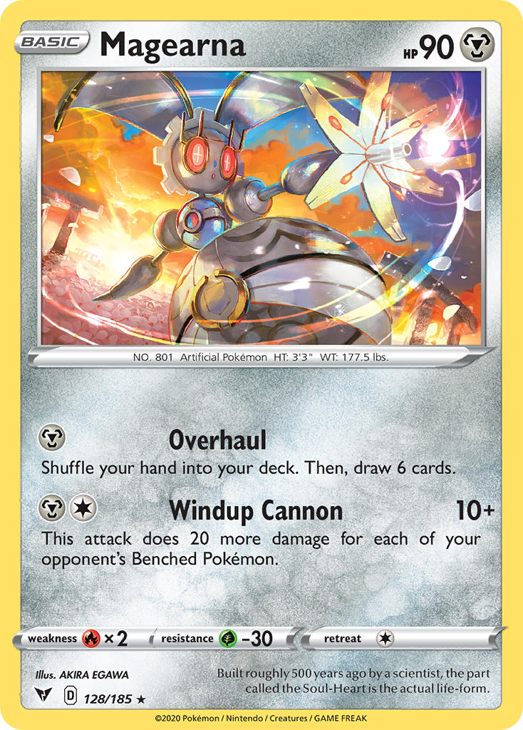 Magearna (128/185) [Sword & Shield: Vivid Voltage] - Card Brawlers | Quebec | Canada | Yu-Gi-Oh!