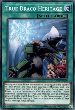 True Draco Heritage [OP11-EN020] Common - Card Brawlers | Quebec | Canada | Yu-Gi-Oh!