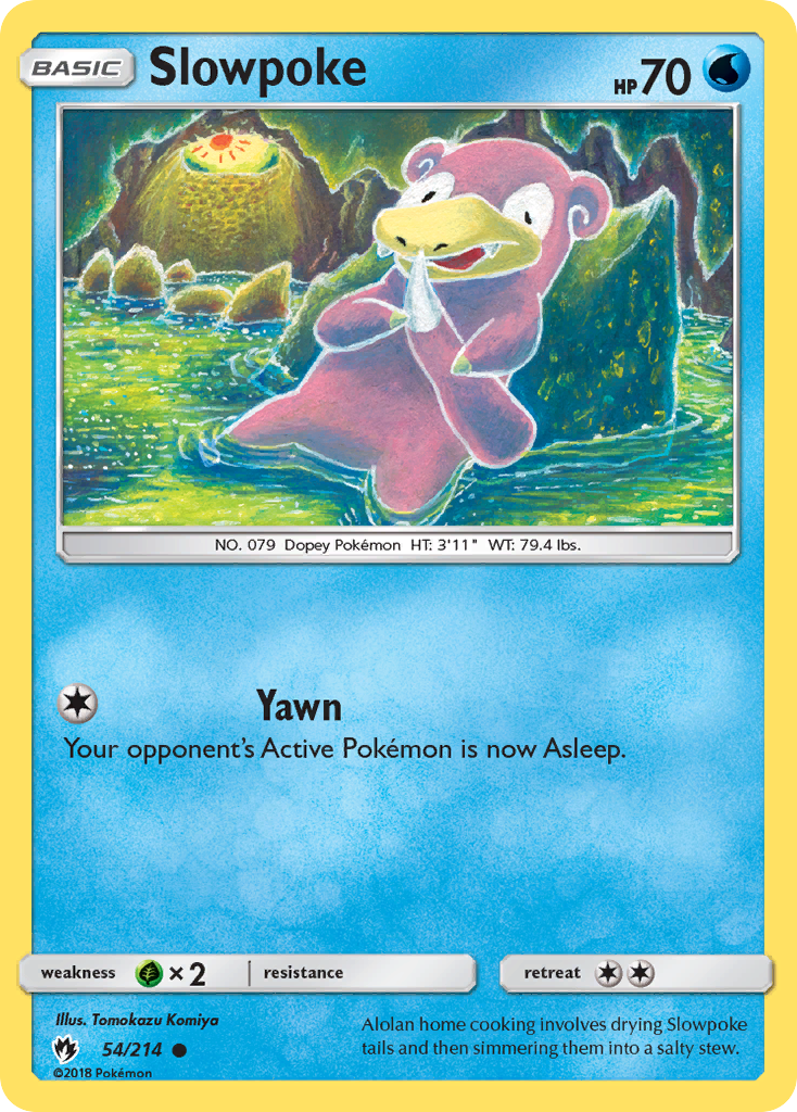 Slowpoke (54/214) [Sun & Moon: Lost Thunder] - Card Brawlers | Quebec | Canada | Yu-Gi-Oh!