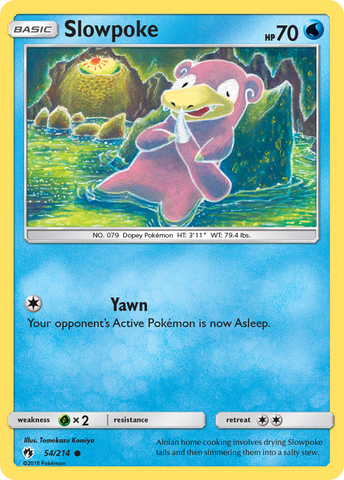 Slowpoke (54/214) [Sun & Moon: Lost Thunder] - Card Brawlers | Quebec | Canada | Yu-Gi-Oh!