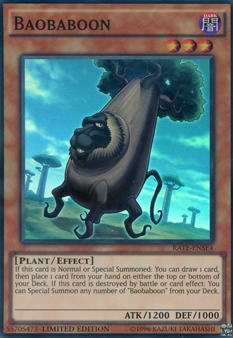 Baobaboon [RATE-ENSE4] Super Rare - Yu-Gi-Oh! - Card Brawlers | Quebec | Canada |