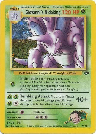 Giovanni's Nidoking (7/132) [Gym Challenge Unlimited] - Card Brawlers | Quebec | Canada | Yu-Gi-Oh!