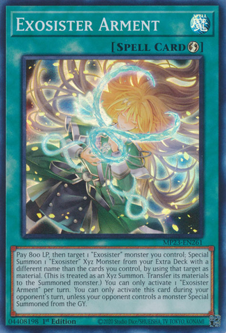 Exosister Arment [MP23-EN261] Super Rare - Card Brawlers | Quebec | Canada | Yu-Gi-Oh!