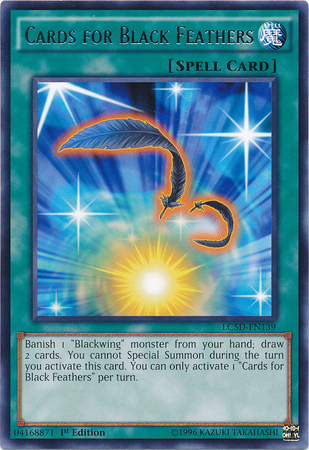 Cards for Black Feathers [LC5D-EN139] Rare - Card Brawlers | Quebec | Canada | Yu-Gi-Oh!