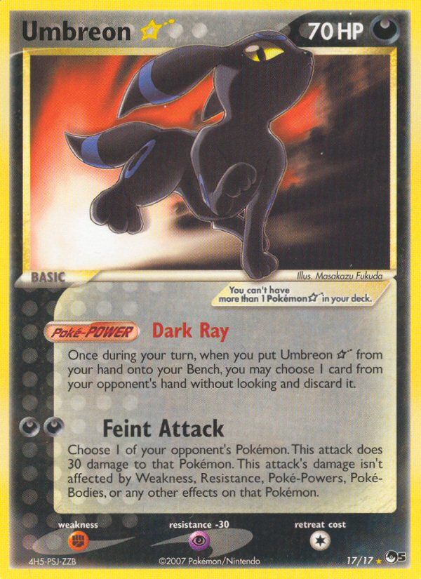 Umbreon Star (17/17) [POP Series 5] - Card Brawlers | Quebec | Canada | Yu-Gi-Oh!