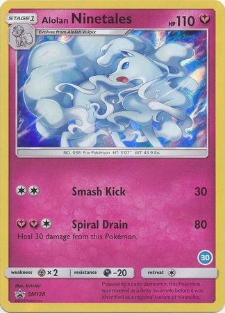 Alolan Ninetales (SM128) (Deck Exclusive #30) [Sun & Moon: Trainer Kit - Alolan Ninetales] - Card Brawlers | Quebec | Canada | Yu-Gi-Oh!
