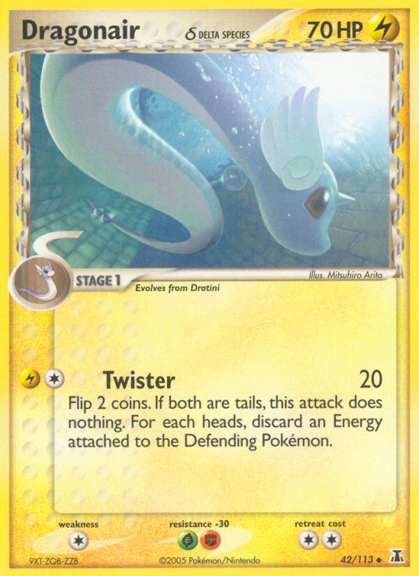 Dragonair (42/113) (Delta Species) [EX: Delta Species] - Card Brawlers | Quebec | Canada | Yu-Gi-Oh!