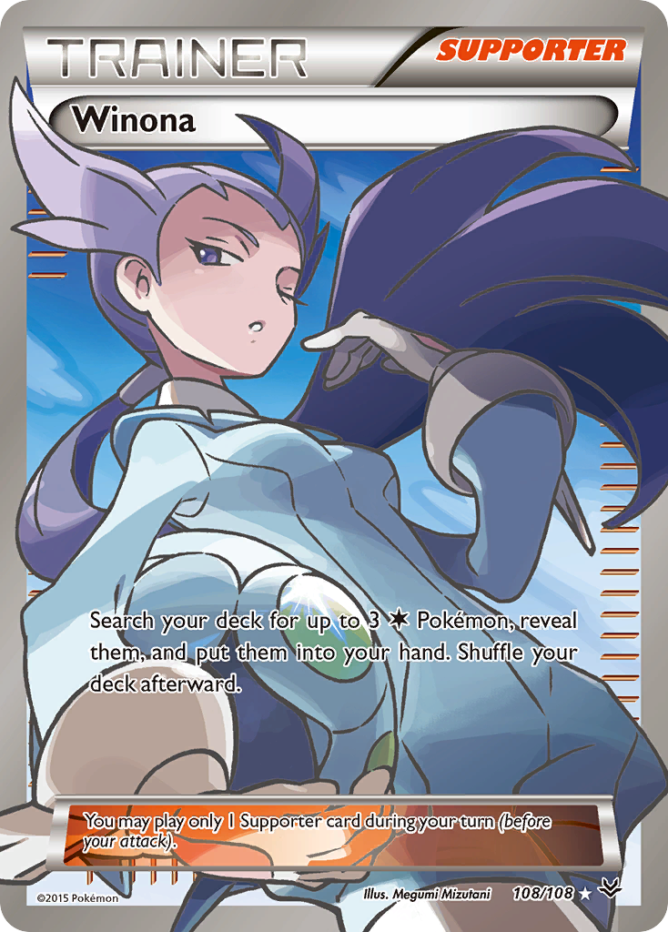 Winona (108/108) [XY: Roaring Skies] - Card Brawlers | Quebec | Canada | Yu-Gi-Oh!