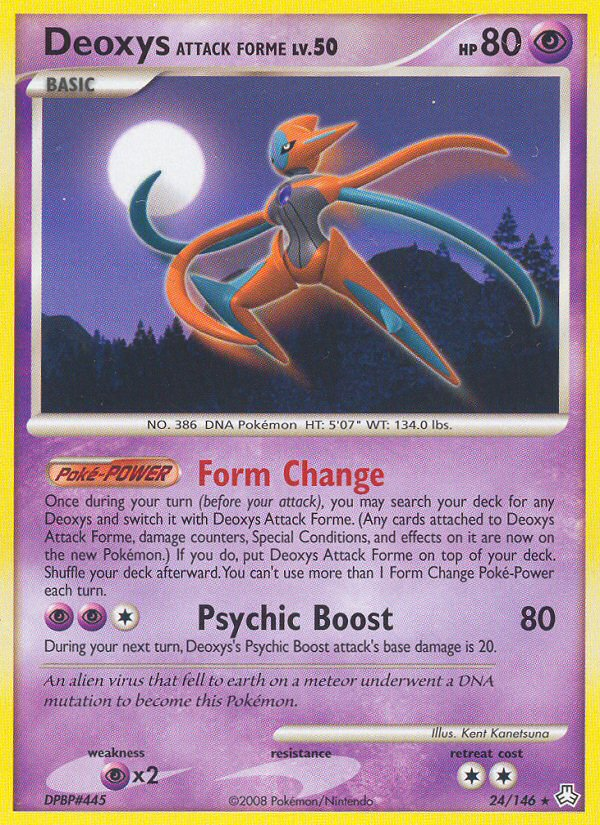 Deoxys Attack Forme (24/146) [Diamond & Pearl: Legends Awakened] - Card Brawlers | Quebec | Canada | Yu-Gi-Oh!