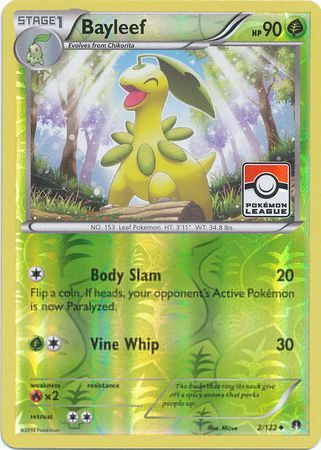 Bayleef (2/122) (League Promo) [XY: BREAKpoint] - Card Brawlers | Quebec | Canada | Yu-Gi-Oh!