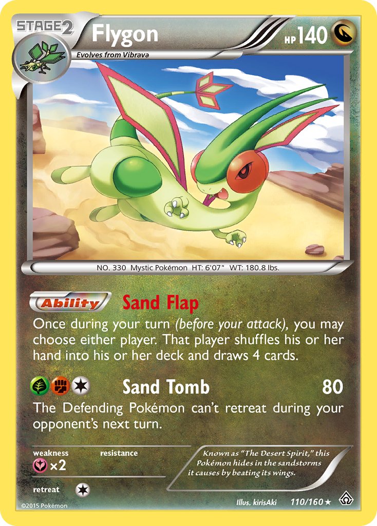 Flygon (110/160) (Cosmos Holo) (Blister Exclusive) [XY: Primal Clash] - Card Brawlers | Quebec | Canada | Yu-Gi-Oh!
