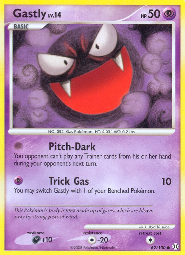Gastly (62/100) [Diamond & Pearl: Stormfront] - Card Brawlers | Quebec | Canada | Yu-Gi-Oh!