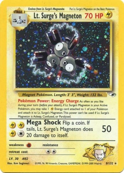 Lt. Surge's Magneton (8/132) [Gym Heroes Unlimited] - Card Brawlers | Quebec | Canada | Yu-Gi-Oh!