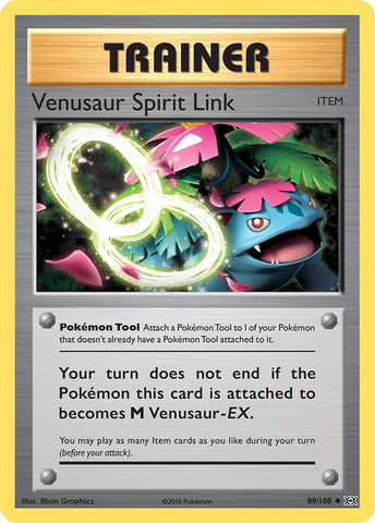 Venusaur Spirit Link (89/108) [XY: Evolutions] - Card Brawlers | Quebec | Canada | Yu-Gi-Oh!