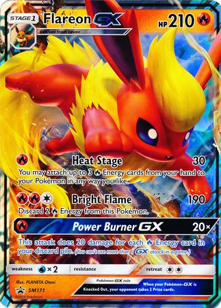 Flareon GX (SM171) (Jumbo Card) [Sun & Moon: Black Star Promos] - Card Brawlers | Quebec | Canada | Yu-Gi-Oh!