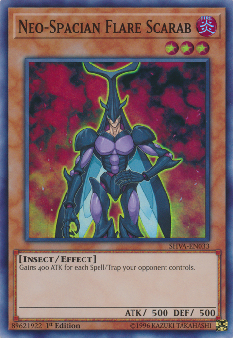 Neo-Spacian Flare Scarab [SHVA-EN033] Super Rare - Yu-Gi-Oh! - Card Brawlers | Quebec | Canada |