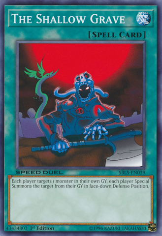 The Shallow Grave [SBLS-EN039] Common - Card Brawlers | Quebec | Canada | Yu-Gi-Oh!