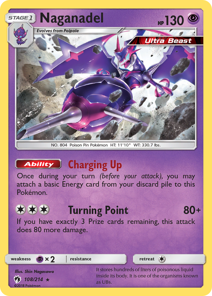 Naganadel (108/214) [Sun & Moon: Lost Thunder] - Card Brawlers | Quebec | Canada | Yu-Gi-Oh!