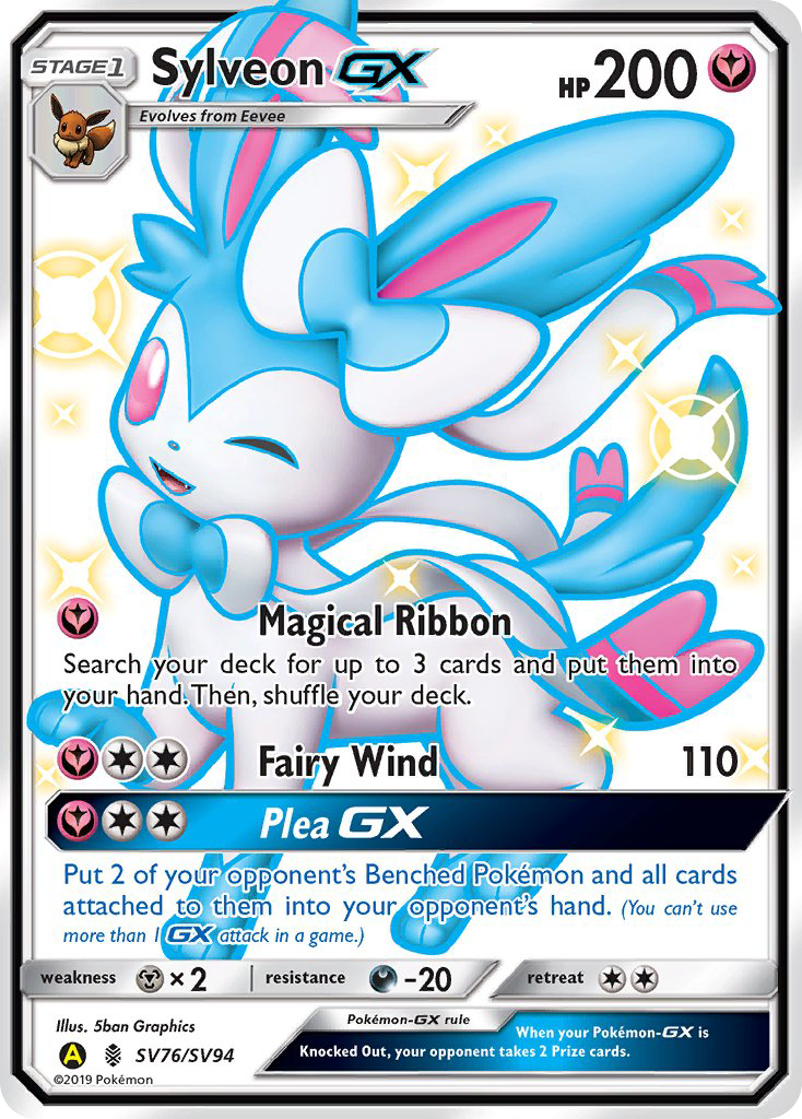 Sylveon GX (SV76/SV94) [Sun & Moon: Hidden Fates - Shiny Vault] - Card Brawlers | Quebec | Canada | Yu-Gi-Oh!