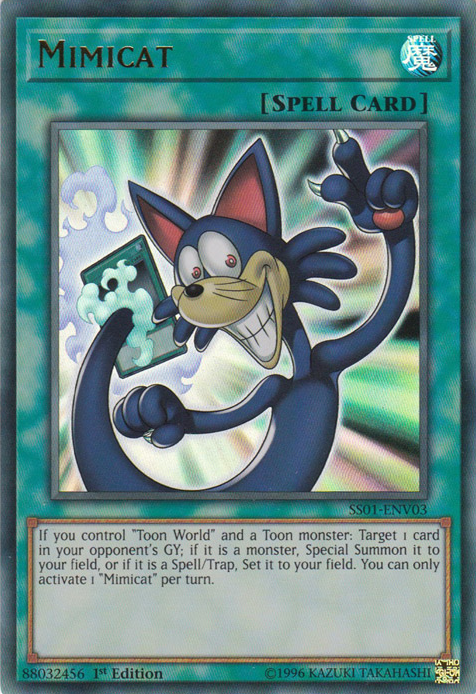 Mimicat [SS01-ENV03] Ultra Rare - Yu-Gi-Oh! - Card Brawlers | Quebec | Canada |