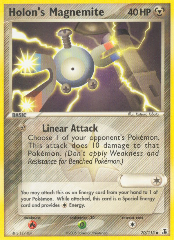 Holon's Magnemite (70/113) [EX: Delta Species] - Card Brawlers | Quebec | Canada | Yu-Gi-Oh!