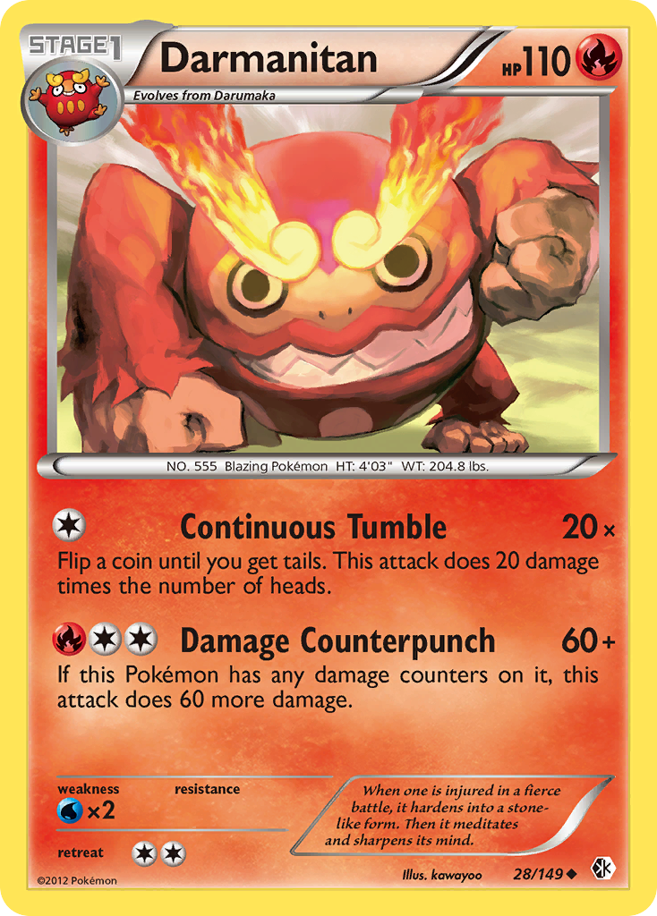 Darmanitan (28/149) [Black & White: Boundaries Crossed] - Card Brawlers | Quebec | Canada | Yu-Gi-Oh!