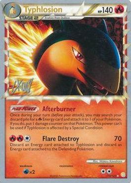 Typhlosion (110/123) (Reshiphlosion - Christopher Kan) [World Championships 2011] - Card Brawlers | Quebec | Canada | Yu-Gi-Oh!
