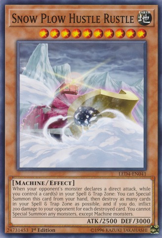 Snow Plow Hustle Rustle [LED4-EN041] Common - Card Brawlers | Quebec | Canada | Yu-Gi-Oh!