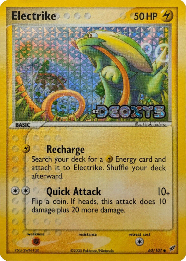 Electrike (60/107) (Stamped) [EX: Deoxys] - Card Brawlers | Quebec | Canada | Yu-Gi-Oh!