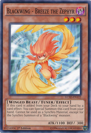 Blackwing - Breeze the Zephyr [LC5D-EN122] Common - Card Brawlers | Quebec | Canada | Yu-Gi-Oh!