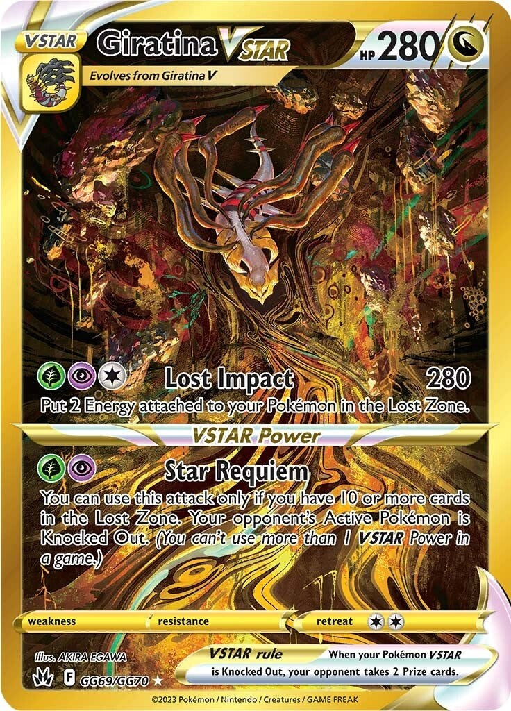 Giratina VSTAR (GG69/GG70) (Secret) [Sword & Shield: Crown Zenith] - Card Brawlers | Quebec | Canada | Yu-Gi-Oh!