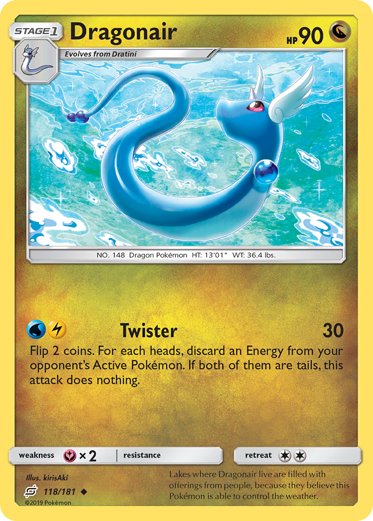 Dragonair (118/181) [Sun & Moon: Team Up] - Card Brawlers | Quebec | Canada | Yu-Gi-Oh!