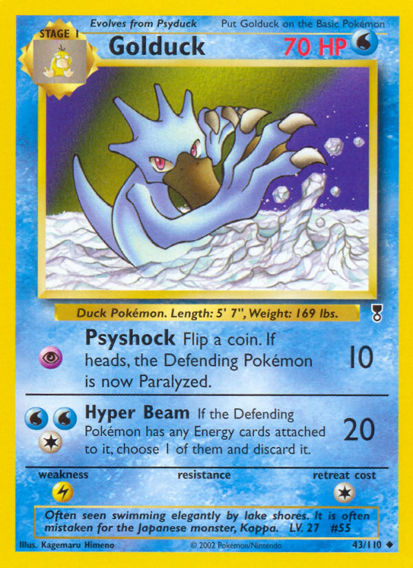 Golduck (43/110) [Legendary Collection] - Card Brawlers | Quebec | Canada | Yu-Gi-Oh!