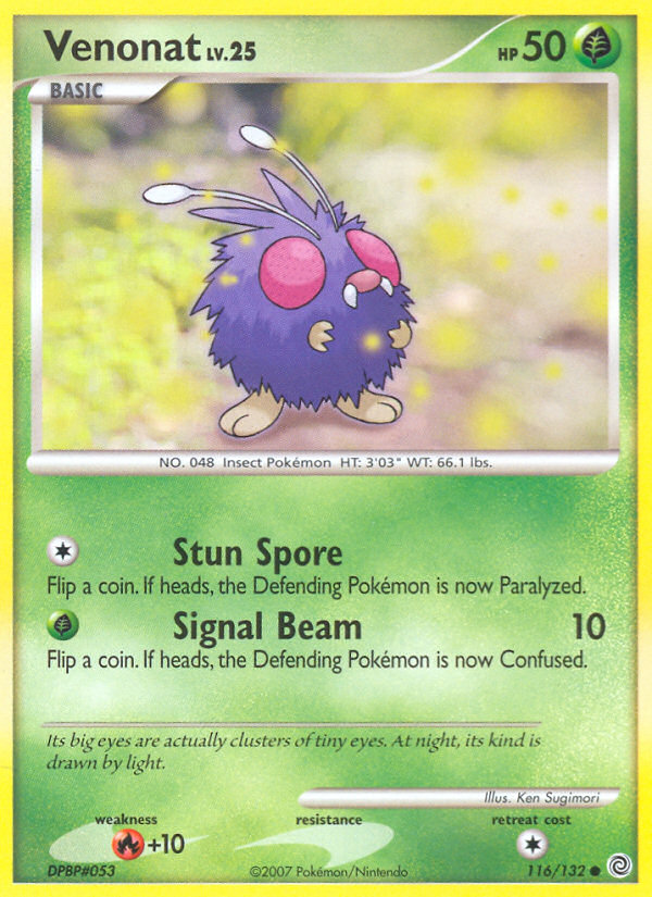 Venonat (116/132) [Diamond & Pearl: Secret Wonders] - Card Brawlers | Quebec | Canada | Yu-Gi-Oh!