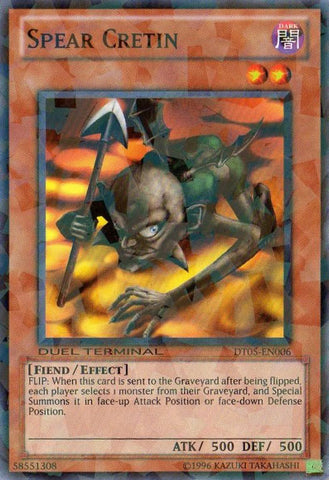 Spear Cretin [DT05-EN006] Common - Yu-Gi-Oh! - Card Brawlers | Quebec | Canada |