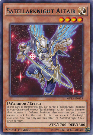 Satellarknight Altair [MP15-EN075] Rare - Yu-Gi-Oh! - Card Brawlers | Quebec | Canada |