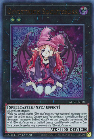 Ghostrick Socuteboss [GFP2-EN140] Ultra Rare - Card Brawlers | Quebec | Canada | Yu-Gi-Oh!