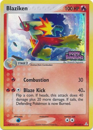 Blaziken (20/110) (Stamped) [EX: Holon Phantoms] - Card Brawlers | Quebec | Canada | Yu-Gi-Oh!